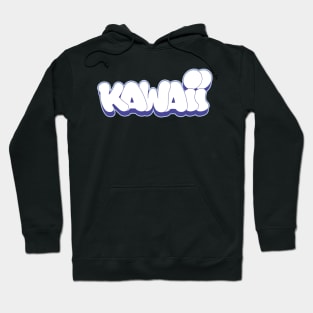 KAWAII Graffiti Bubble Lettering Hoodie